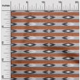 thumbnail image 1 of oneOone Tissu Flex en Coton à Rayures Ikat Imprimé Tissu 1 Yard 40 Pouces de Large, 1 of 4