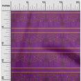 thumbnail image 1 of oneOone Georgette Viscose Fabric Swirl & Floral Block Printed Craft Fabric BTY 42 Inch Wide, 1 of 4