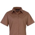 thumbnail image 2 of Premier Blouse en Popeline à Manches Courtes / Chemise de Travail Unie, 2 of 3