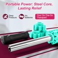 thumbnail image 4 of YISITIAN Muscle Roller Stick, Deep Tissue Massage Tool for Lymphatic Drainage and Soreness Relief, Handheld Recovery Device for Athletes, Runners, and Post-Workout Therapy(Green) AZ1014-4659, 4 of 7