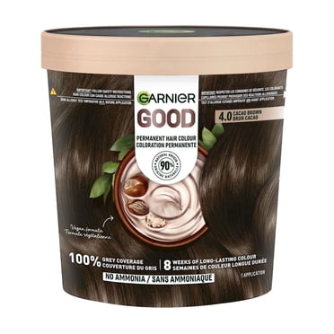 Garnier GOOD, Permanent Hair Dye, 100% Grey Coverage, No Ammonia, 1 unit
