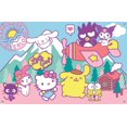 thumbnail image 4 of Hello Kitty and Friends - Happiness Overload Wall Poster, 14.725" x 22.375" Framed, 4 of 4