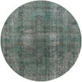 thumbnail image 1 of Ahgly Company Machine Washable Indoor Round Industrial Modern Gunmetal Gray Area Rugs, 5' Round, 1 of 1