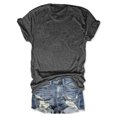 thumbnail image 5 of Hiiyo T-Shirt pour Femme à Manches Courtes, Col Ras du Cou, T-Shirt d'Été Décontracté (P-5TG), 5 of 5