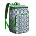thumbnail image 1 of Small Floral Botanical Pattern Insulated Cooler Backpack, Leakproof Waterproof Lunch Backpack for Spring and Summer Outdoor Activities, 1 of 6