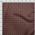 thumbnail image 4 of oneOone Polyester Spandex Brown Fabric Floral Sewing Craft Projects Fabric Prints By Yard 56 Inch Wide, 4 of 4