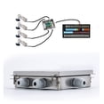 thumbnail image 2 of Weight Bridge Truck Floor Die Casting Waterproof IP67 4/6/8/10 Line Weighing Scale Load Cell Junction Box ,Long Lasting, 2 of 6