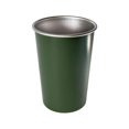 thumbnail image 4 of Stainless Steel Cup Stackable Drinkware Metal Drinking Glasses for Beach Bar Large Green, 4 of 7