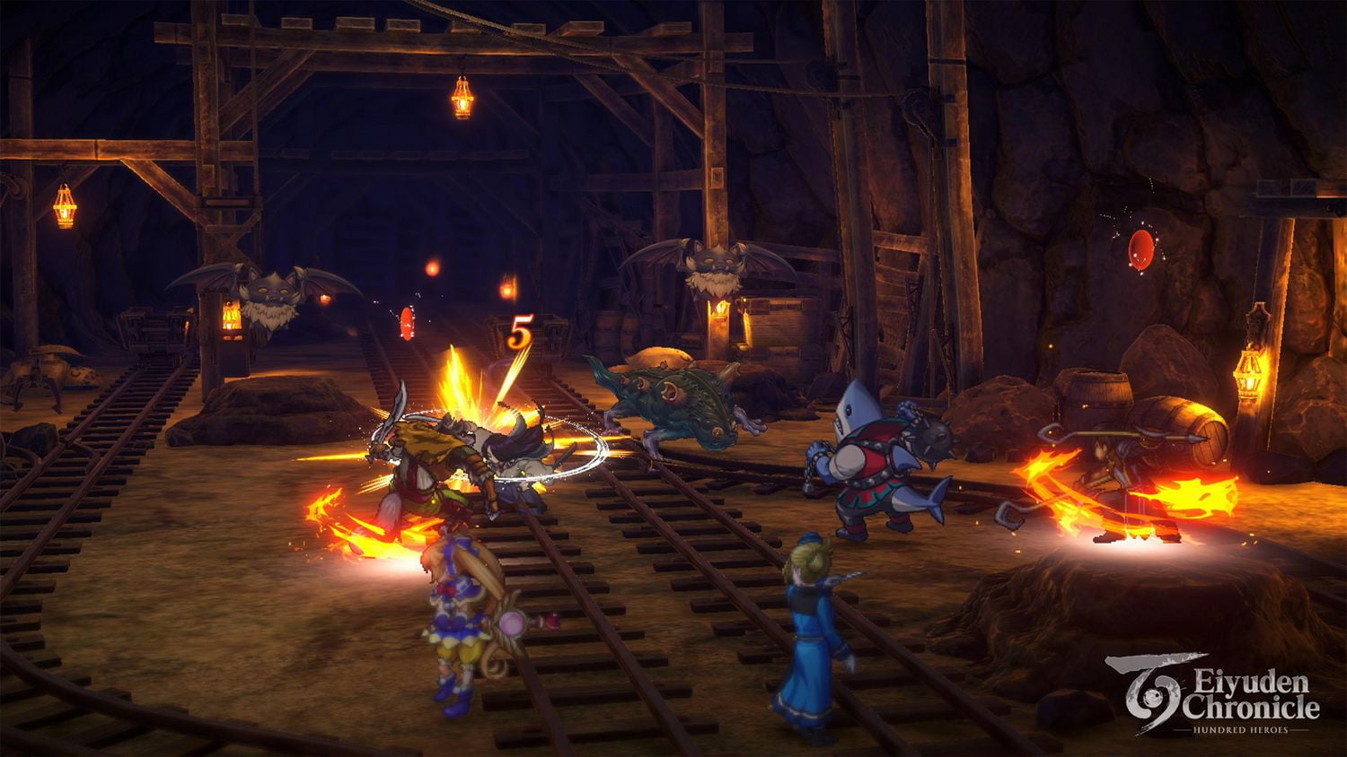 Jeu vidéo Eiyuden Chronicle: Hundred Heroes pour (PlayStation 5)