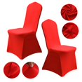 thumbnail image 1 of Housse de Chaise Tout Inclus en Polyester Spandex Élastique pour Mariages Banquets et Fêtes, 1 of 3