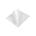 thumbnail image 1 of INSPIRE CHIC Men's Pocket Square Solid Color Handkerchiefs Self-folded For Wedding Party White One Size, 1 of 4