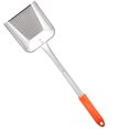 thumbnail image 1 of 1Pc Stainless Steel Oil Slag Scoop Oil Filter Sieve Dregs Shovel (Silver), 1 of 8