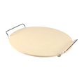 thumbnail image 3 of simhoa Pizza Stone for Oven Accessories Bread Baking Stone for Grilling Kitchen BBQ, 3 of 8