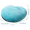thumbnail image 2 of USB Powered Foot Warmer Soft Flannel Heating Pad Non Slippers For Indoor Home Use, 2 of 6