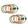 thumbnail image 4 of 10 Pcs Jeu de Lancer d'Anneaux Amusant pour Enfants Jeu de Lancer Coloré pour Bébé, 4 of 9