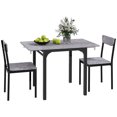 thumbnail image 1 of HOMCOM Ensemble de Table à Manger Pliable pour 2, Table à Abattants avec Chaises de Salle à Manger, 1 of 10