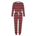 thumbnail image 5 of Plebaso Ensemble 2 Pcs Garçons Filles Tenues Rayées Manches Longues Col Rond Hauts Joggeurs Vêtements Décontractés Enfants, 5 of 5