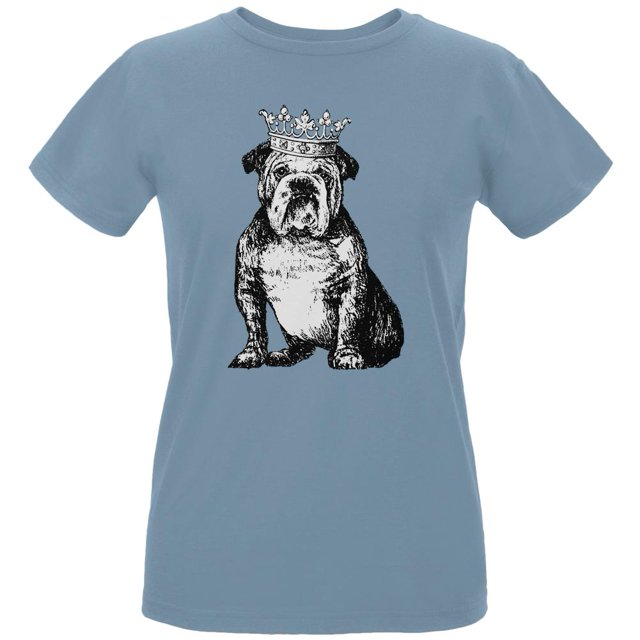 British Bulldog Crown Womens Organic T Shirt