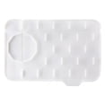 thumbnail image 3 of Drain Rack Kitchen Accessory for Draining and Water Retention Pad | Silicone Cushion for Double Faucet Use in Kitchen and Bathroom, 3 of 4