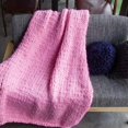 thumbnail image 1 of Thick Crochet Chunky Cable Knit Blanket Beautiful Handmade Cover Yarn Wool Bulky Bed Spread Throw For Home Decor, 1 of 7