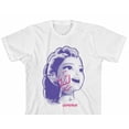 thumbnail image 2 of Chasseurs de Démons K-pop Grand Visage Rumi Jeunesse Blanc Col Rond Manches Courtes T-Shirt-Petit, 2 of 3