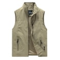 thumbnail image 1 of Gilets Sans Manches Décontractés pour Hommes, Légers, Vêtements d'Extérieur pour Usage Quotidien, Randonnée et Voyage, 1 of 3