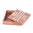 thumbnail image 1 of Solitaire Toy Wood Solitaire Chess Board Game Classical Intelligence Toy for Children Adults, 1 of 5