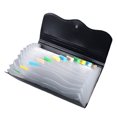 thumbnail image 1 of Noehoiugi Expandable B5 Accordion Receipt Folder Document Organizer Case For Bills Files Tax Records Large Capacity, 1 of 3