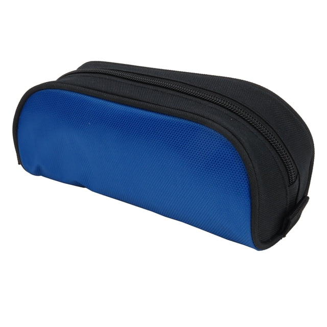 Pen+Gear , Blue Grip Handle Pencil Pouch Blue, Perfect for Middle and High School Students Plus Office Use.