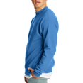 thumbnail image 3 of Hanes Mens EcoSmart Fleece Crewneck Sweatshirt, M, Denim Blue, 3 of 4
