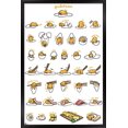 thumbnail image 1 of Gudetama - Grid Wall Poster, 14.725" x 22.375", 1 of 4