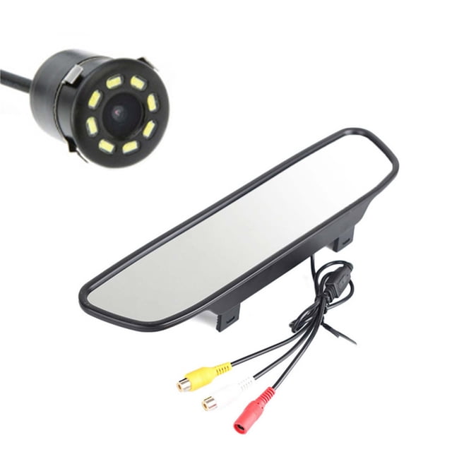 EGNMCR HD 4.3-inch On-board Display Two-way AV Reversing Image Display LCD Digital Screen 1 monitor