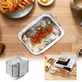 thumbnail image 5 of ABPWLY 50 Pack Disposable Aluminum Baking Pans Rectangular Foil Trays for Cooking Baking and Food Storage Oven Safe 9x13 Inch, 5 of 5