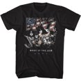 thumbnail image 1 of Kiss Amerikiss T-Shirt Noir pour Adulte Lt, 1 of 2