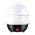 thumbnail image 2 of Birdeem Electric Egg Cooker,Rapid Double Layer Egg Boiler and Steamer with Automatic Shut Off,for Perfect Soft Medium Hard Boiled Eggs,Compact Space Saving Design for Home Kitchen, 2 of 9