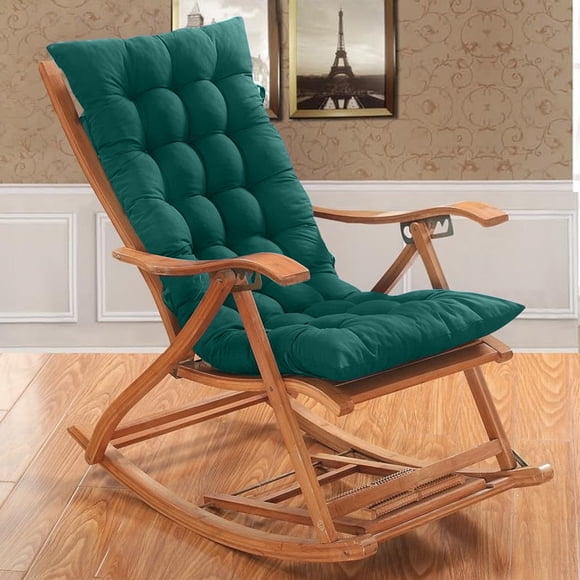 EARKITY Offres Coussin de Chaise Berçante, Coussin de Chaise de Patio à Dossier Haut, Confort Durable, Dessous Antidérapant, Coussins de Siège Capitonnés, Coussin de Siège de Remplacement pour Chaise Longue avec Attaches pour Mobilier de Jardin
