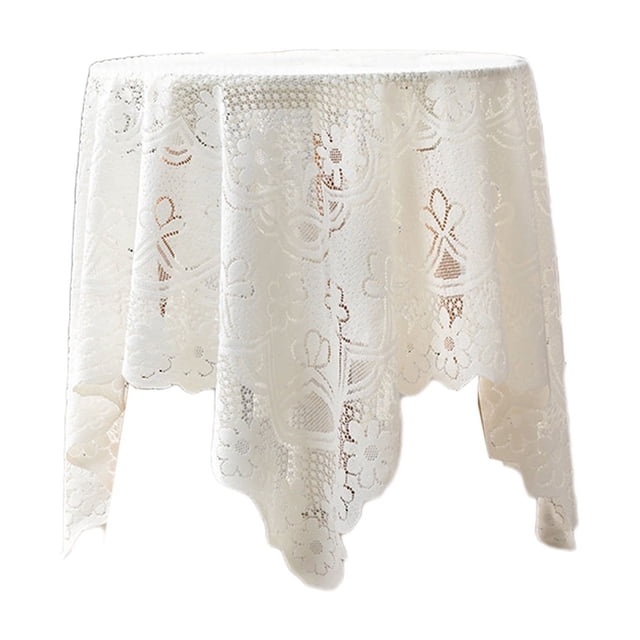 Weighted Blanket Table Cloths with Fringe Decorative Cover Sofa Cover for Tables 35.4x35.4 Inch Washable Table Cover Sqaure Table Cloth for Wedding Party Machine Washable Throw Blankets for Bed
