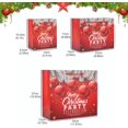 thumbnail image 2 of Ensemble de 3 Sacs Cadeaux en Papier de Noël avec Poignées, Sacs Cadeaux de Noël en 3 Tailles Grandes Moyennes Petites, Sacs Cadeaux Réutilisables Rouge Bleu, 2 of 5
