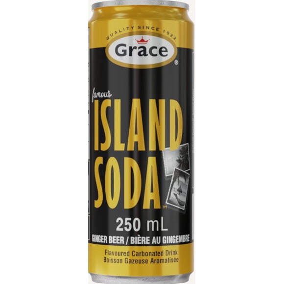 GRACE FAMOUS ISLAND SODA (CAN): GINGER BEER