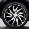 thumbnail image 5 of LOVEVER 14” Wheel Covers & Hub Caps Polypropylene Silver Black, 5 of 5