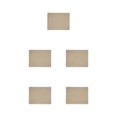 thumbnail image 2 of Wweixi Cute Practical Litter Mat Cat Accessories Easy To Clean Cat Litter Mat Beige 30*30cm 5Set, 2 of 6