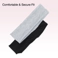 thumbnail image 4 of Scünci 2Pk Wide Head Wraps, 4 of 6