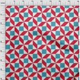 thumbnail image 3 of oneOone Polyester Lycra Fabric Triangle|Parallelogram & Square Geometric Print Fabric By The Yard 56 Inch Wide, 3 of 4