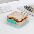 thumbnail image 3 of Sistema Sandwich Box To Go Lunch Box, 450 mL, Colour May Vary, 1 Pack, 3 of 6