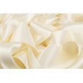 thumbnail image 2 of Joycrosso Ivory Ribbon 3 Inch Wide Thick Fabric Ribbon, 50 Yards Double Faced Satin for Chair Sash Bows Making Bouquet Sewing Christmas Decoration, 2 of 7