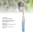thumbnail image 3 of 30cm Pink Blue Gradient Long Hair Doll Wig Soft Silk Material, Support Styling and Restyling, Head Skin Showing Treatment, 3 of 7