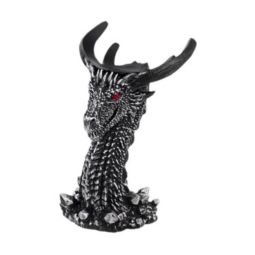 Xingzhi Décoration Dragon Noir Figurines de Dragon Ren pour Maison Cuisine Pelouse