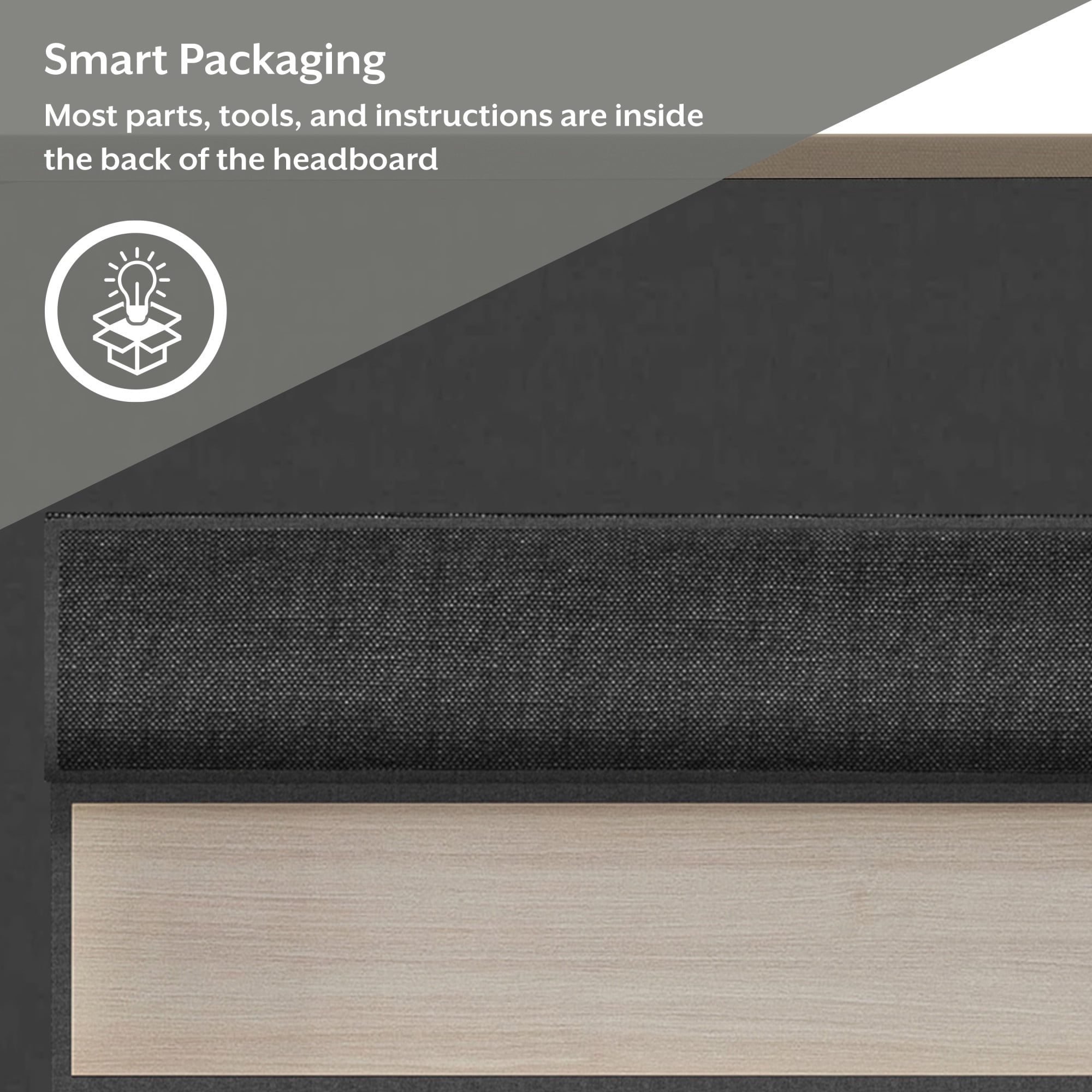 Better Homes & Gardens Juliet Queen Platform Bed, Sand