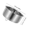 thumbnail image 2 of SKISUNO Panier Vapeur pour Légumes pour Cuiseur à Riz en Acier Inoxydable 1 Ensemble, 2 of 6