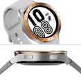 thumbnail image 4 of EGNMCR Metal Watch Compatible For Galaxy Watch4 44 Mm, Scratch Protection Metal Case Style A Watch Ring, 4 of 5